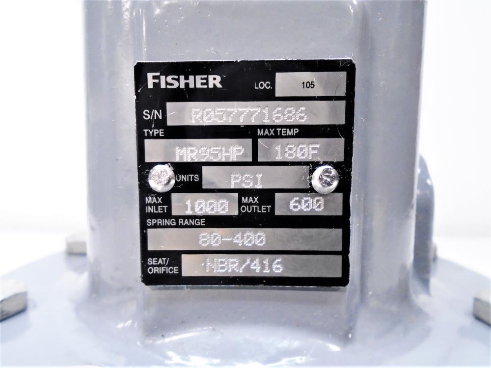 Fisher 1" NPT Pressure Regulator Valve MR95HP